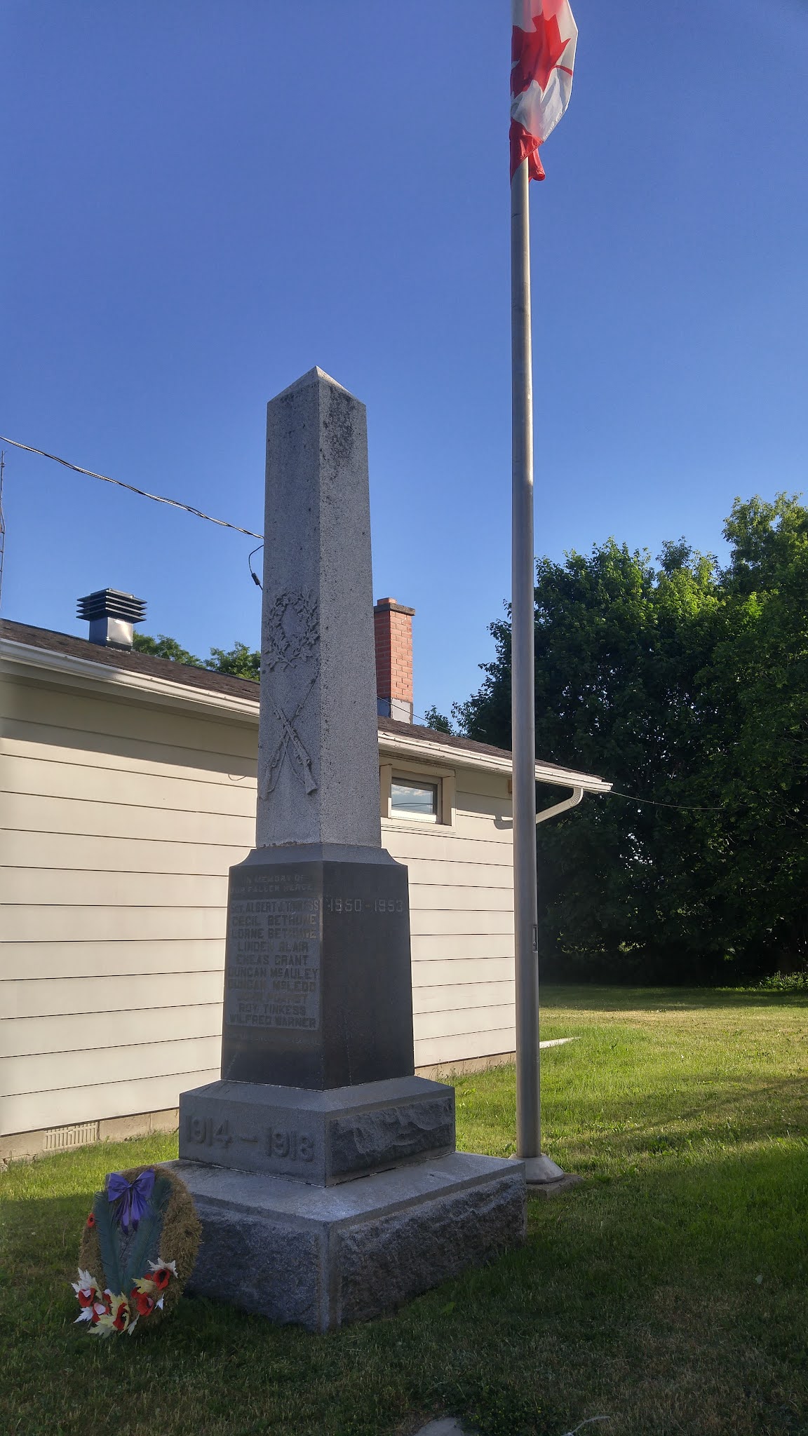 Ontario War Memorials Avonmore