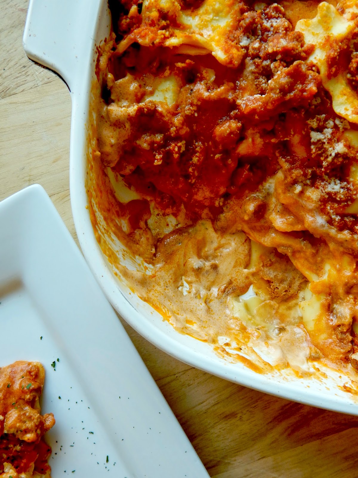 Ally S Sweet Savory Eats Baked Ravioli Lasagna Our Journey To The Food Pantry Ranaraviolichallenge