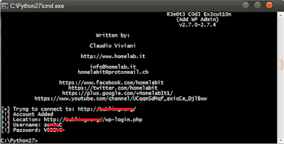 Exploit WordPress Download Manager Remote Code Execution Vulnerability (Wordpress Add Admin)
