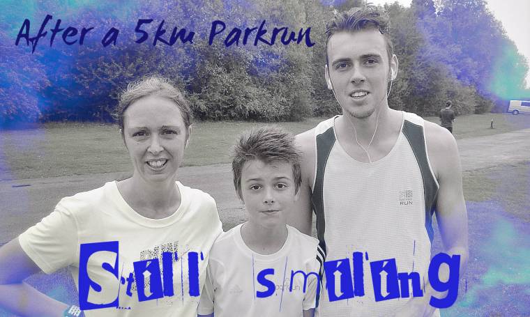 Parkrun And Still Smiling..