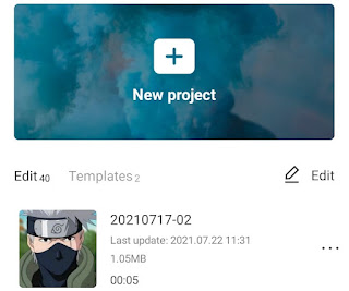 create a new project create a new project