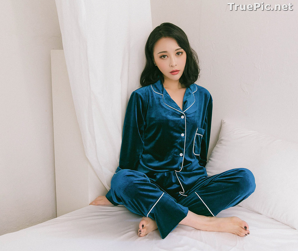 Image Ryu Hyeonju - Korean Fashion Model - Pijama and Lingerie Set - TruePic.net - Picture-38