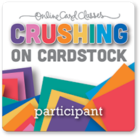 OCC Crushing on Cardstock