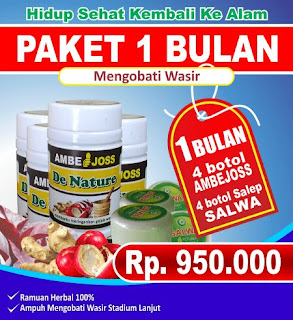 Obat wasir paket 1 bulan Obat Wasir Sangat Ampuh