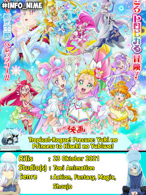 Tropical-Rogue! Precure: Yuki no Princess to Kiseki no Yubiwa!