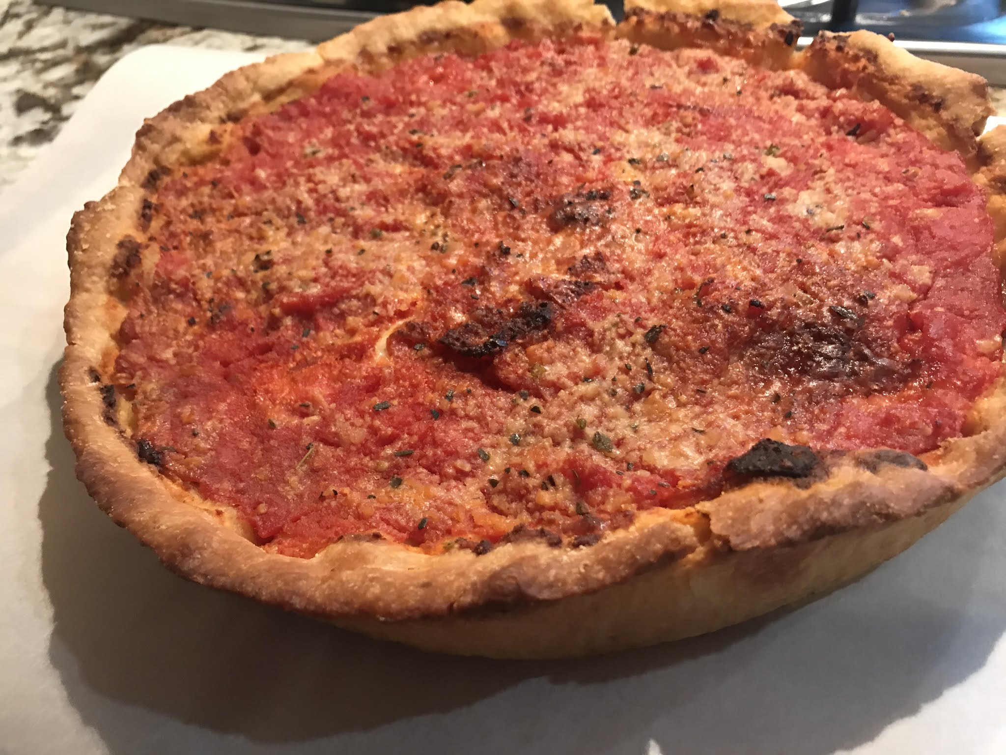 Pizza Quixote Review Lou Malnati's Frozen Deep Dish Pizza