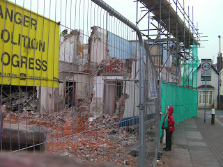 travellers joy public alehouse being demolished