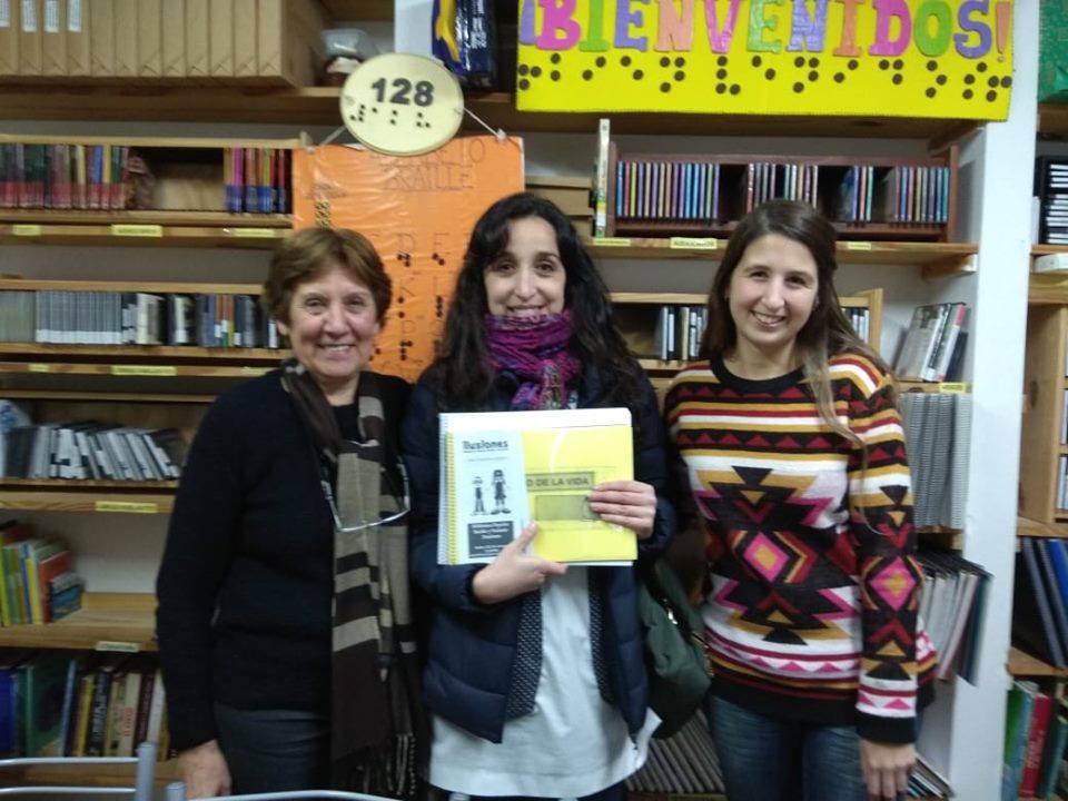 BIBLIOTECA POPULAR BRAILLE Y PARLANTE DÍA NACIONAL DEL LIBRO