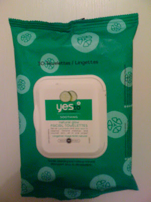 review *YES TO CUCUMBERS TOWELETTES*