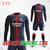 Áo Đấu Dài Tay PSG Tự Thiết Kế Đẹp Và Độc