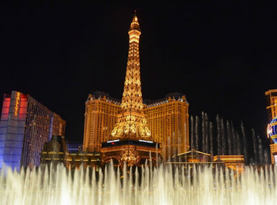 The Fountains of Bellagio in Las Vegas Nevada