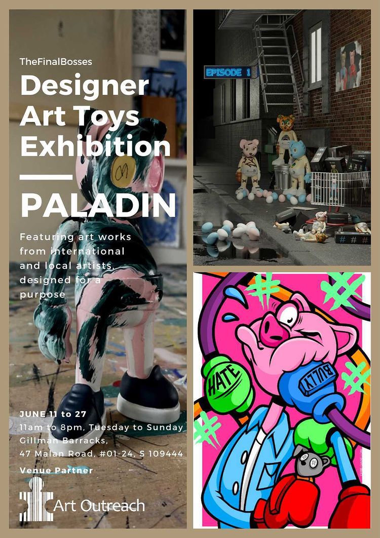 Custom PAISUS for TheFinalBosses' "PALADIN" exhibition Gillman