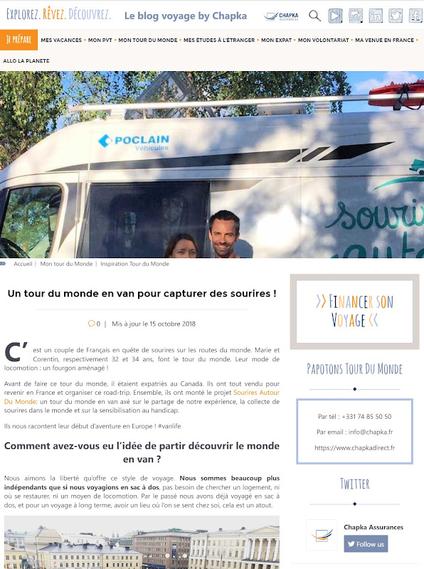 Article sur Chapka