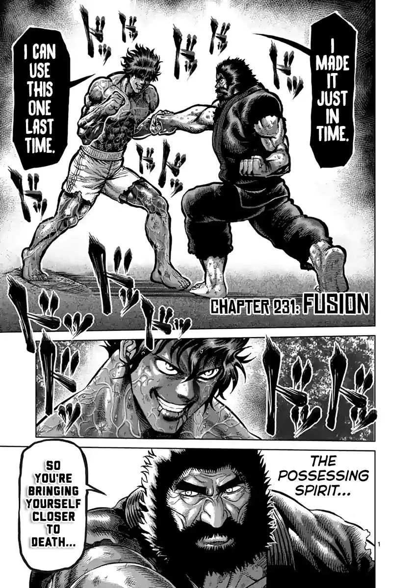 Kengan Ashura Manga Vol 26 Chapter 231 Fusion