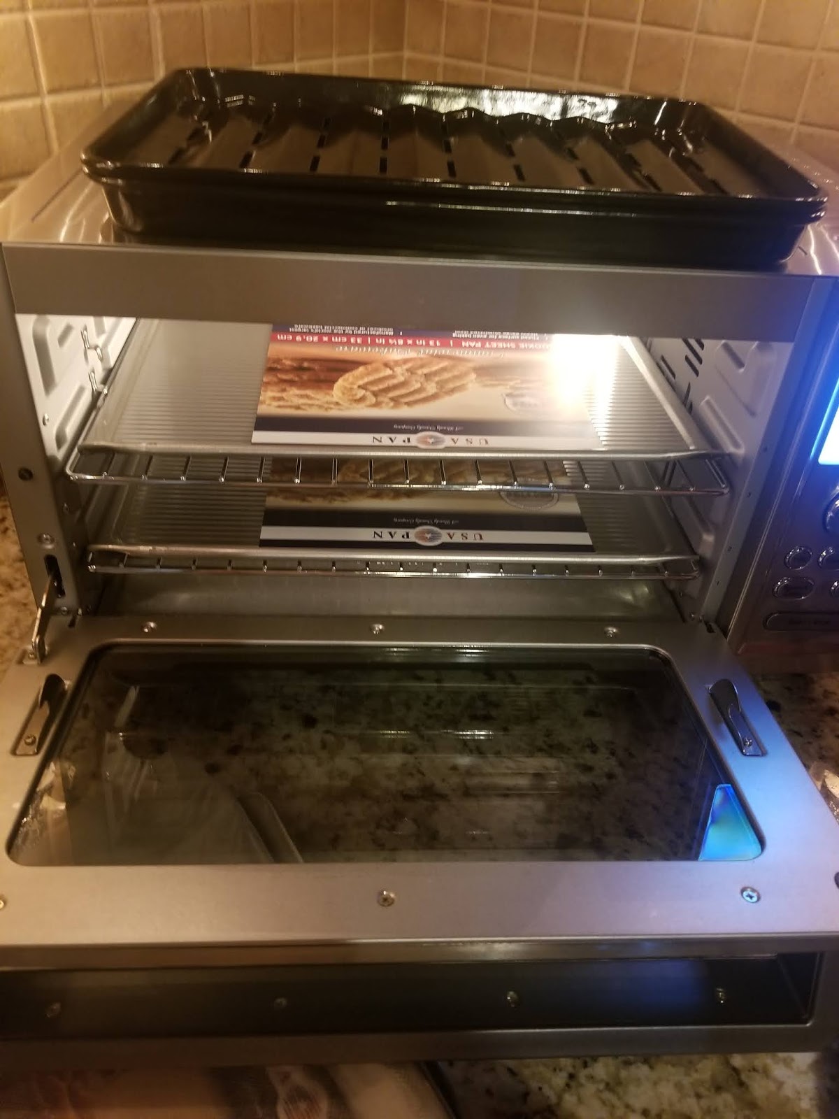 roosje {little rose} Ready For Baking In Our New Toaster Oven