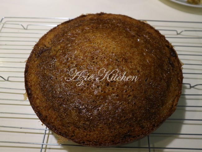 Kitchen kukus kek gula resepi hangus azie Dari Dapur