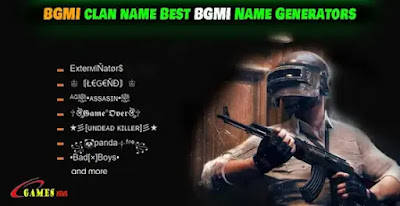 best clan names for BGMI with symbols, stylish names for BGMI, BGMI clan names, stylish, BGMI stylish name generator, BGMI id names for boys, BGMI name style font, BGMI stylish name app, BGMI names for girls