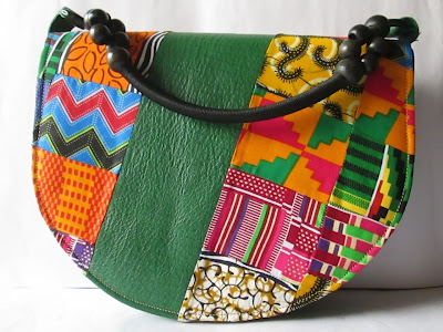 Ankara Artifacts The Icon Bag - Radiance Red