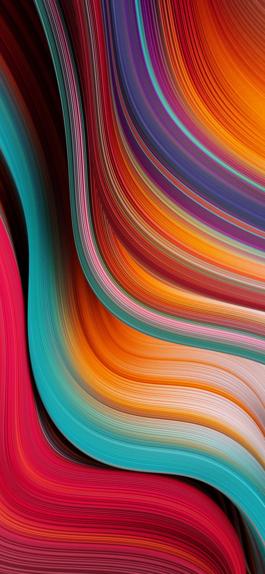 abstract-red-silk-waves-wallpaper
