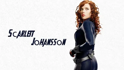 Wallpaper HD Scarlett Johansson in Avengers Movie
