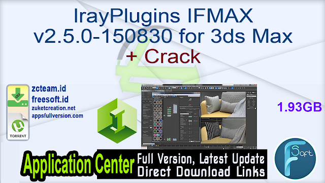 IrayPlugins IFMAX v2.5.0-150830 for 3ds Max + Crack_ ZcTeam.id