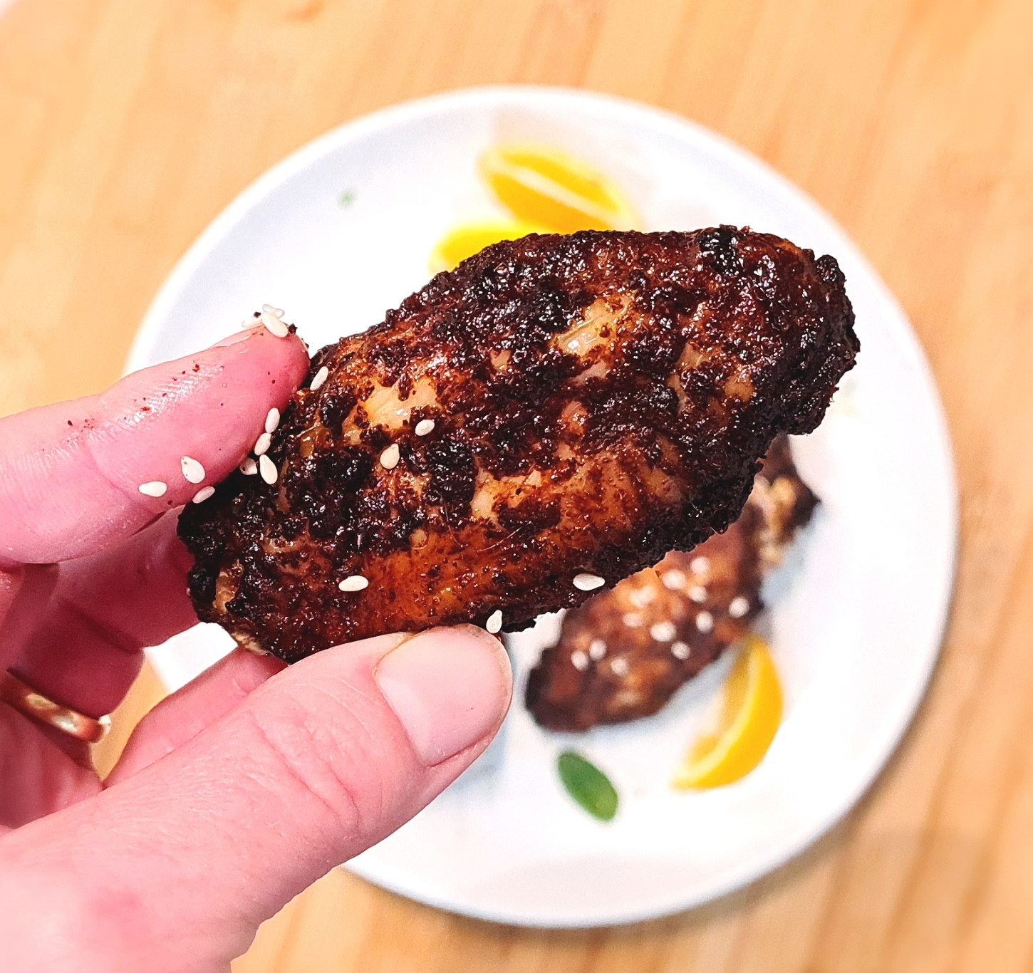 Air Fryer Chinese Chicken Wings