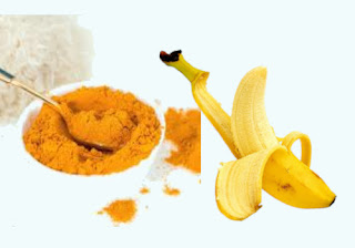 Banana Turmeric Face Mask