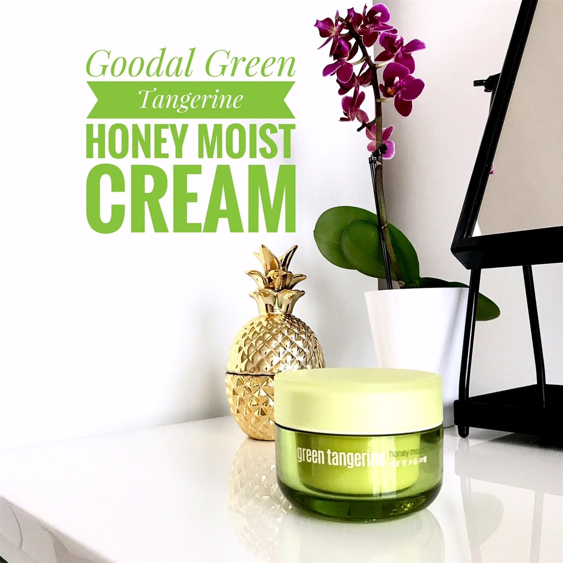 Goodal Green Tangerine Honey Moist Cream! secretaddiction.pl blog