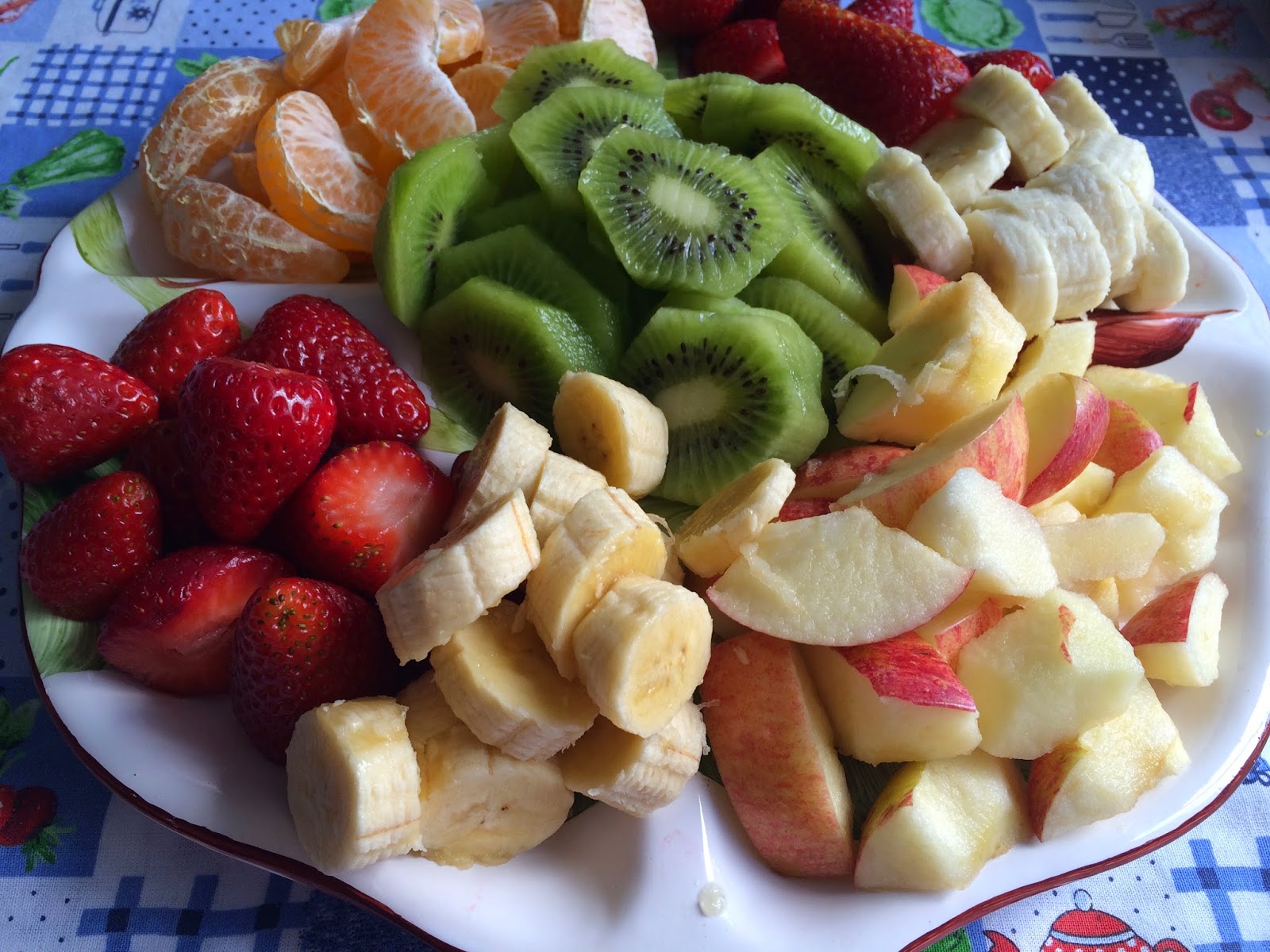Fondue "rápido" de chocolate com frutas