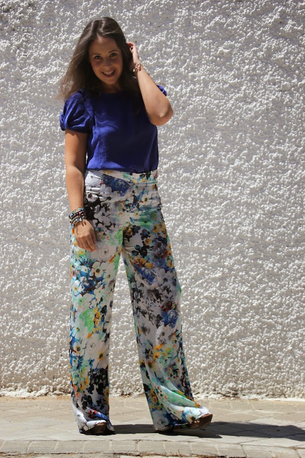 DIY Costura: Pantalón palazo (patrones y moldes gratis). Blog de costura y blog diy.