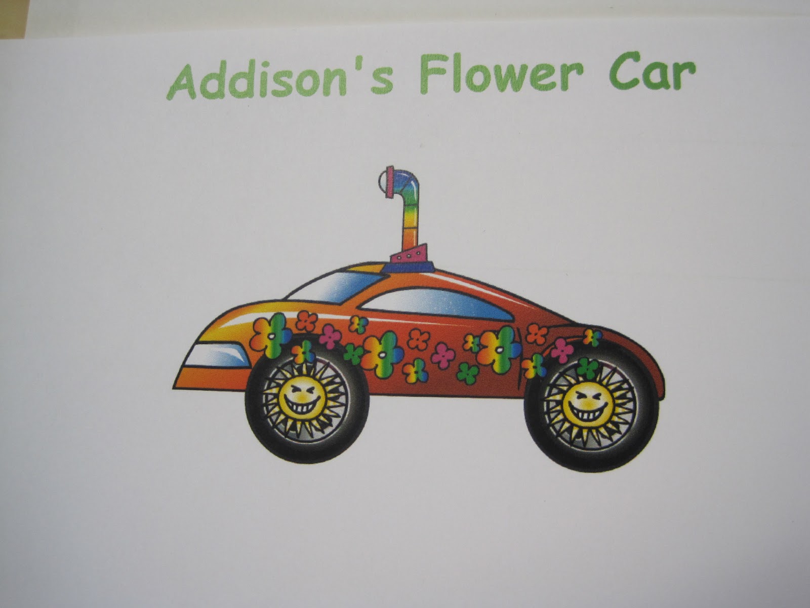 Kindergarten Faith: If I Built a Car