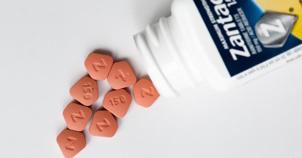 FDA Requests Removal of All Ranitidine Products (Zantac) from US market