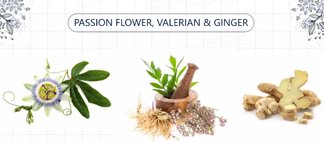 herbal formula passion flower, valerian dan jahe untuk atasi gangguan tidur
