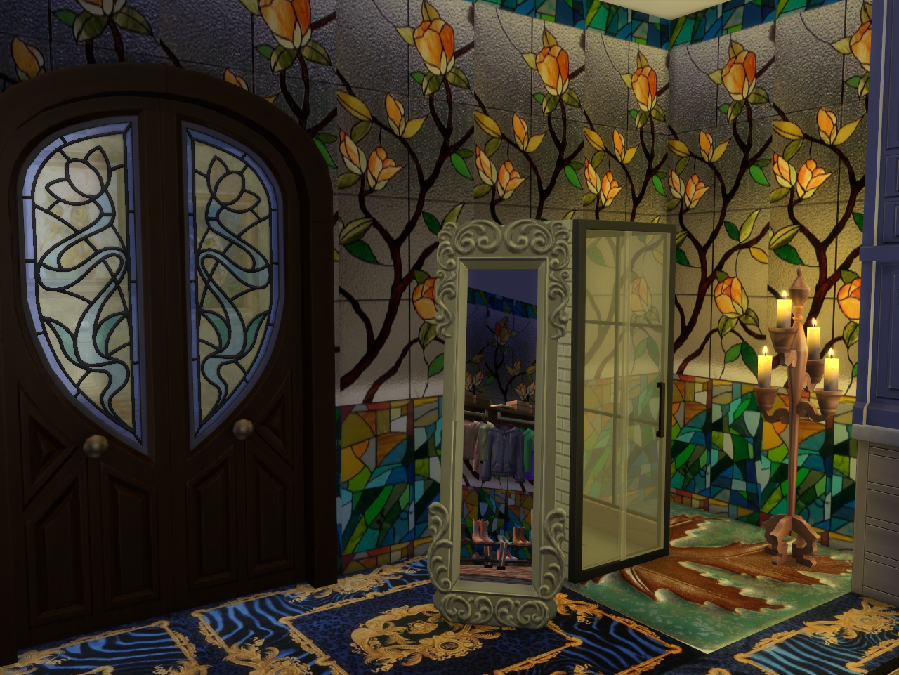 Sims 4 Stained Glass