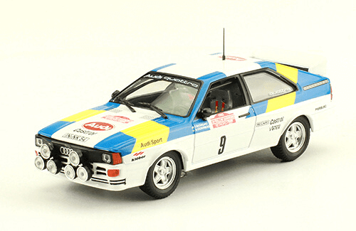 Audi Rallye Quattro (Rally de San Remo 1982) S. Blomqvist - B. Cederberg 1/43