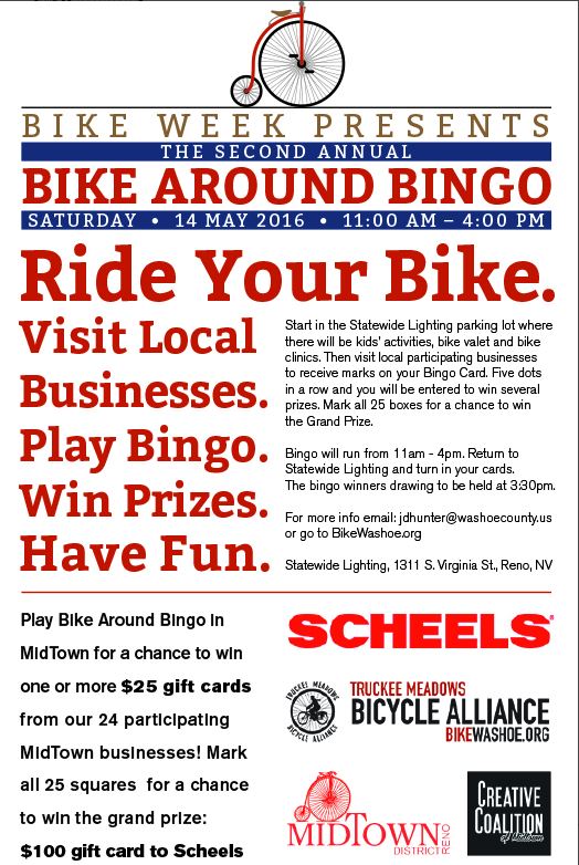 Riding in Reno Bike to Work Week!!!