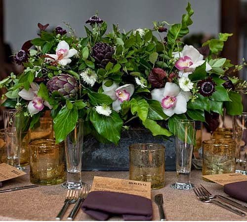 2014 Beautiful Fall Wedding Centerpieces by Azalea Floral Design