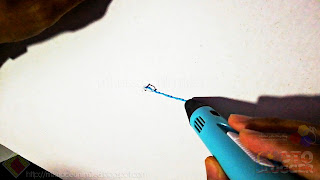 3D Pen trial by the Haziq
