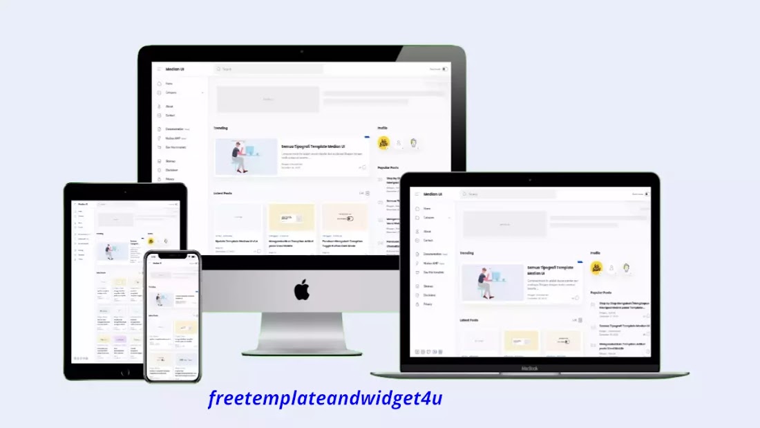 Median Ui Blogger Template