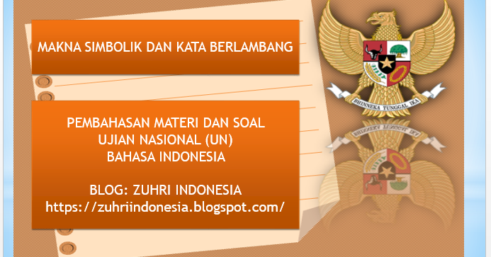 POWERPOINT MENENTUKAN MAKNA KATA LAMBANG ATAU SIMBOLIK