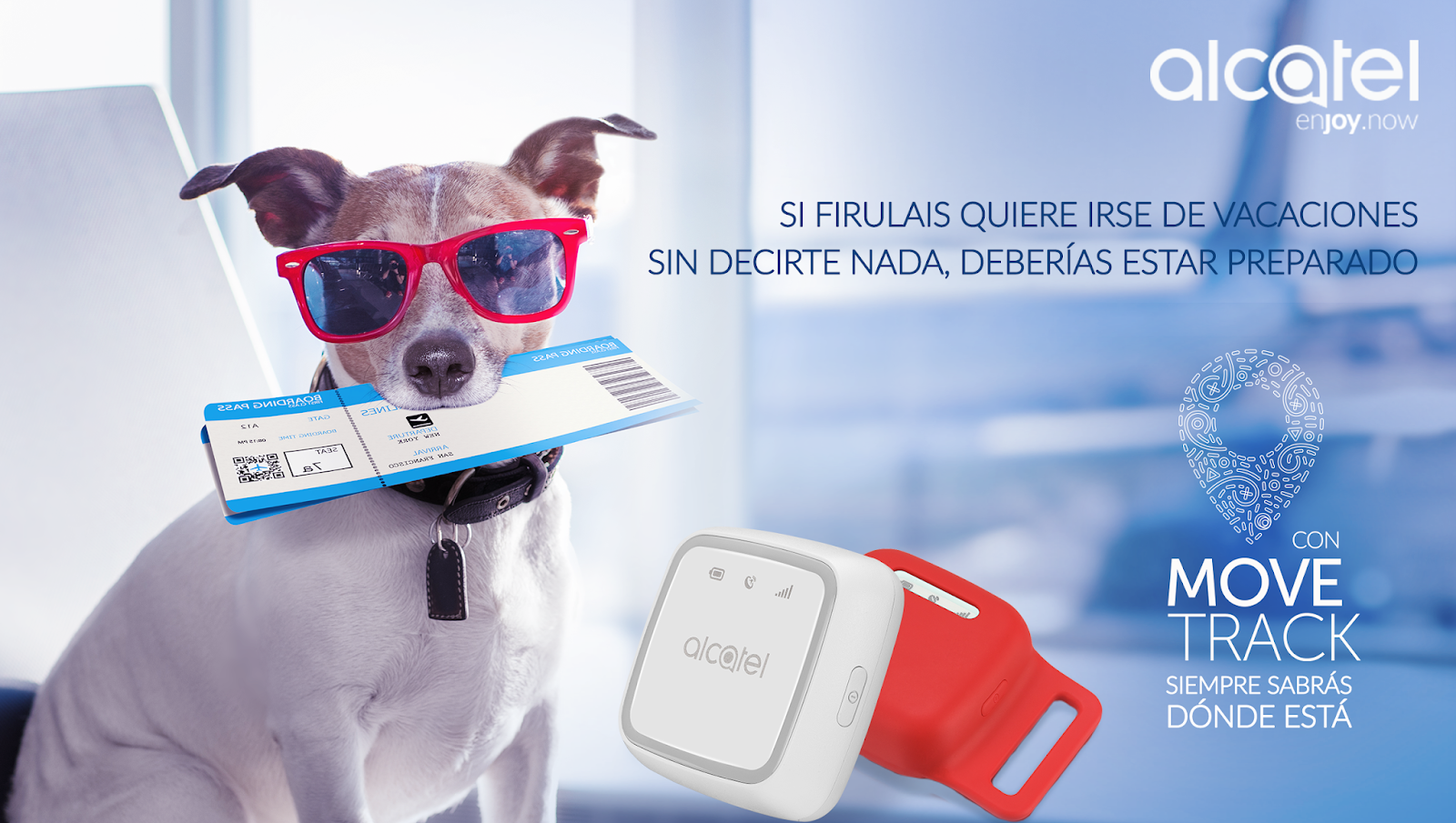 MoveTrack de Alcatel, un rastreador para mascotas