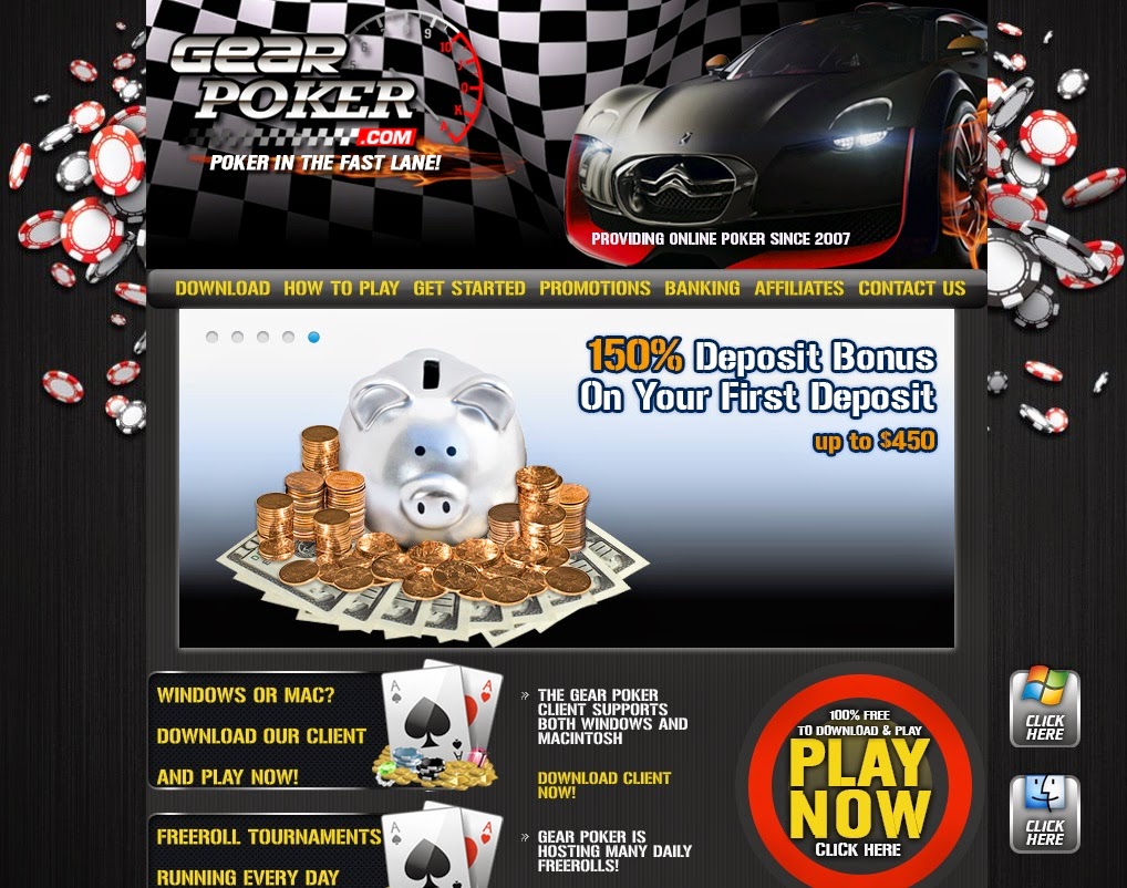 Gear Poker Screen