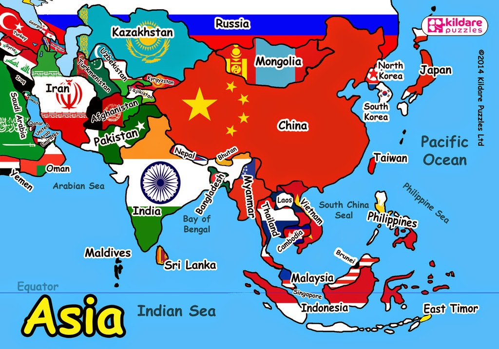 Asian Map