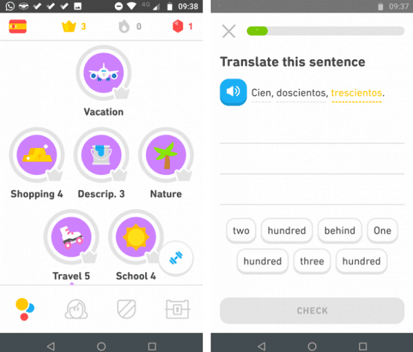أفضل 5 تطبيقات لتعلم اللغة الأسبانية بسرعة