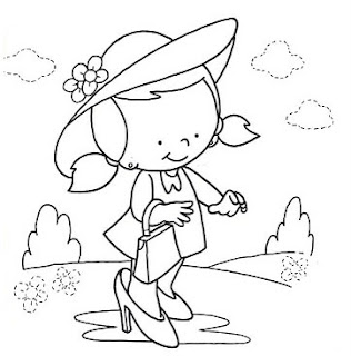 Bellos Momentos: NIÑAS PARA PINTAR