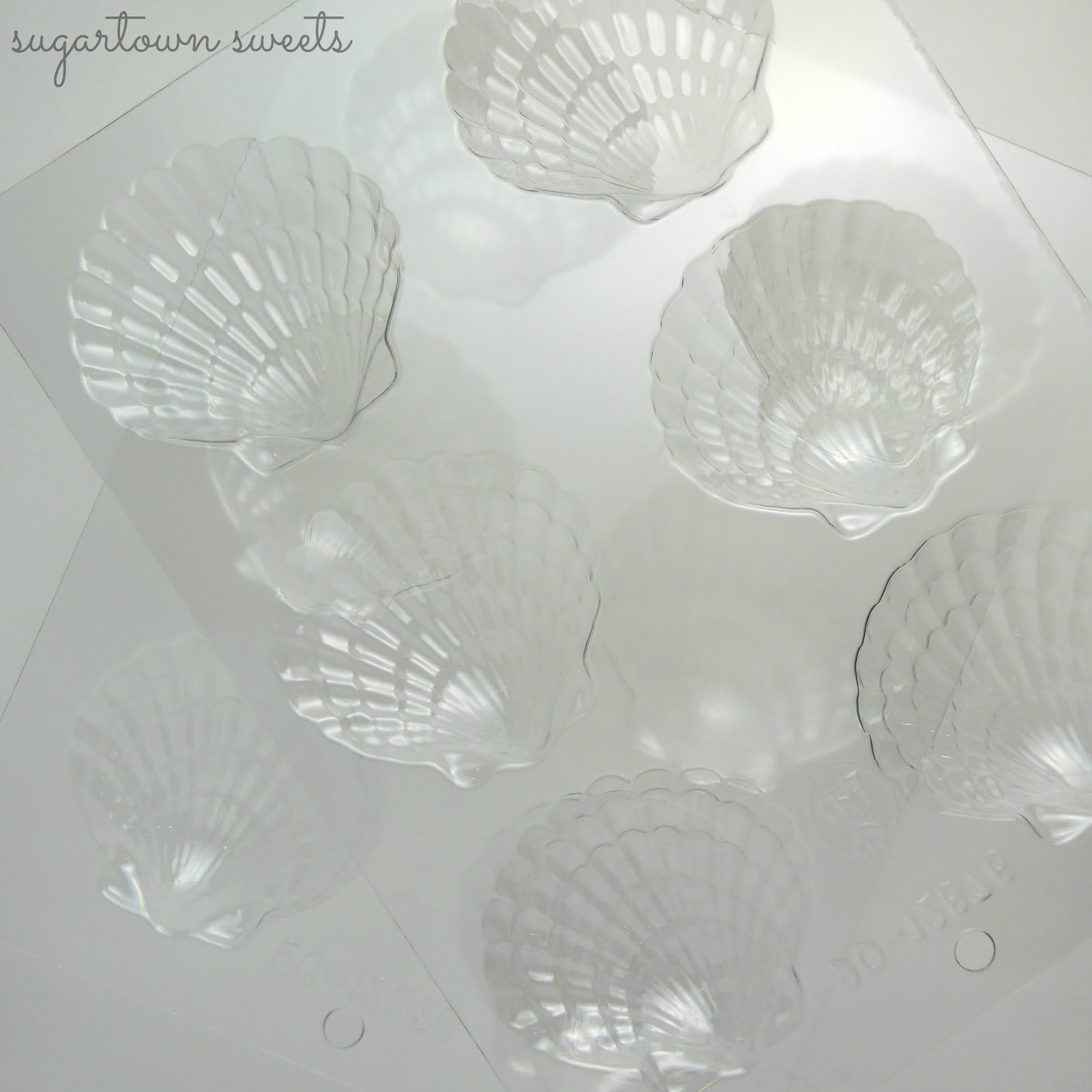 Sugartown Sweets: Caramel Filled Chocolate Clam Shells With Candy Pearls