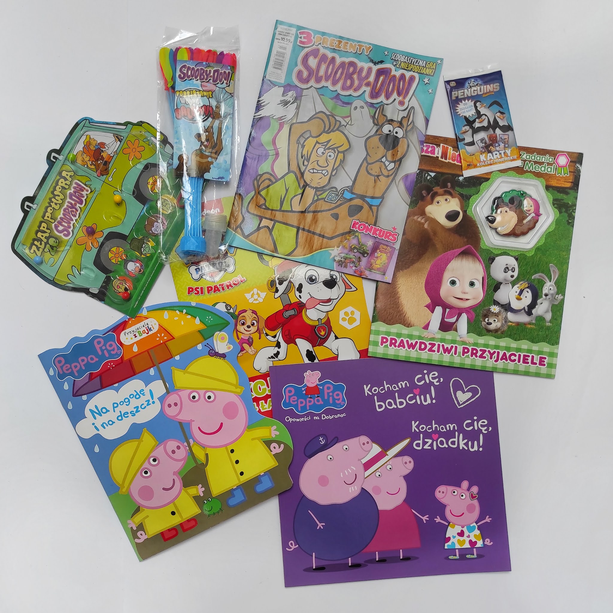 Bajkowe książeczki i gazetki dla dzieci od Media Service Zawada