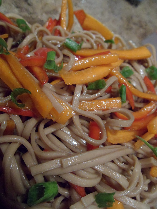 Haylie's Kitchen Chili Sauce Infused Soba Noodles