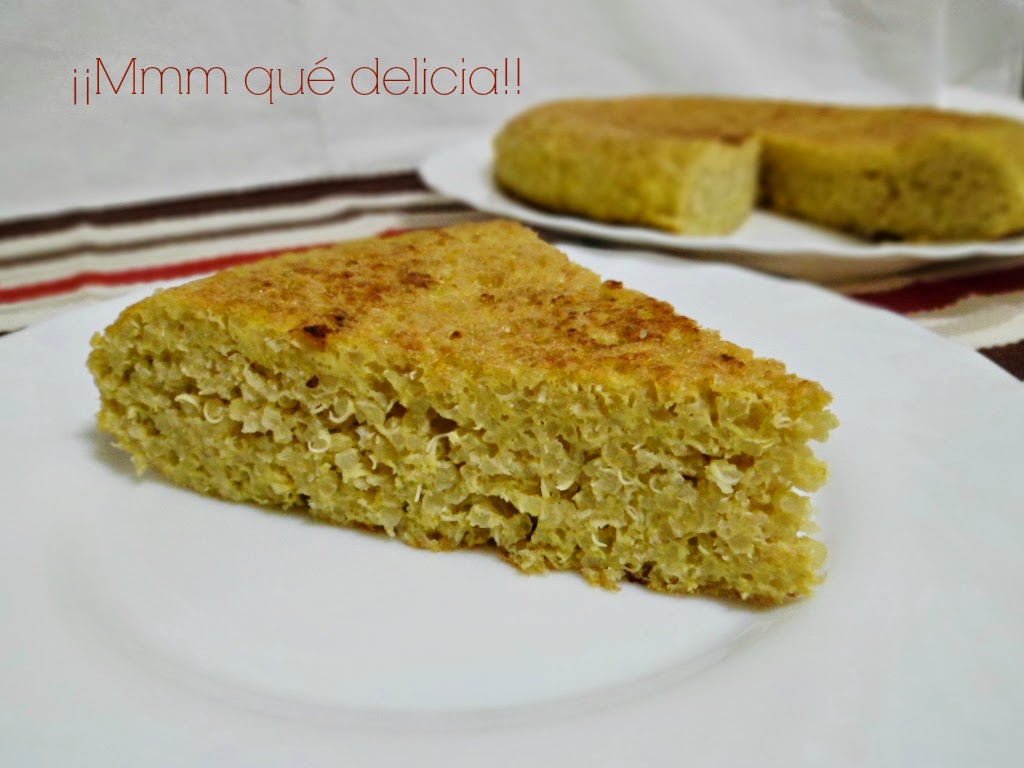 Mmm qué delicia!! TORTILLA DE QUINOA