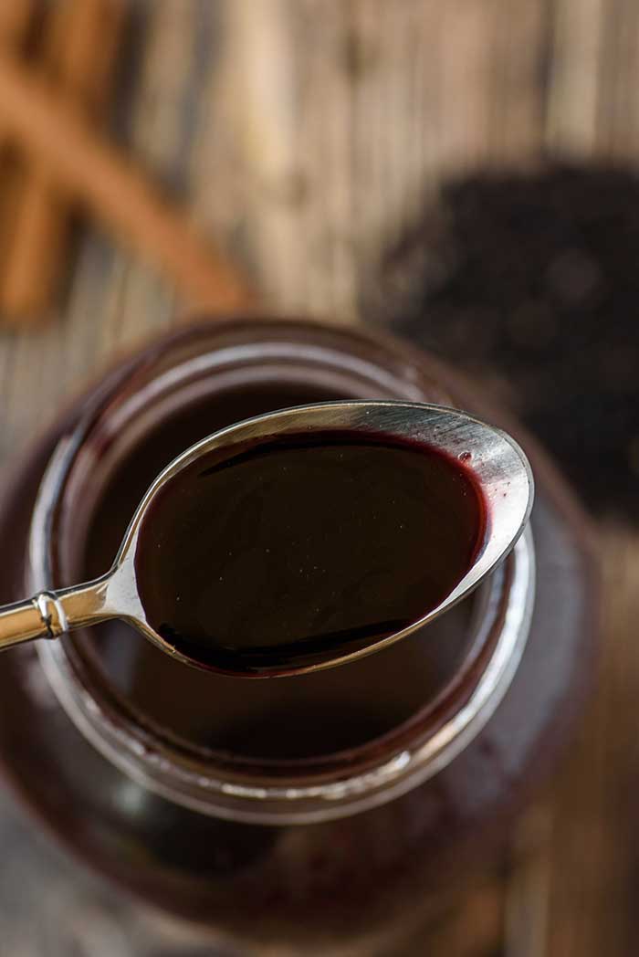 Instant Pot Elderberry Syrup With Dried Elderberries Koti Beth